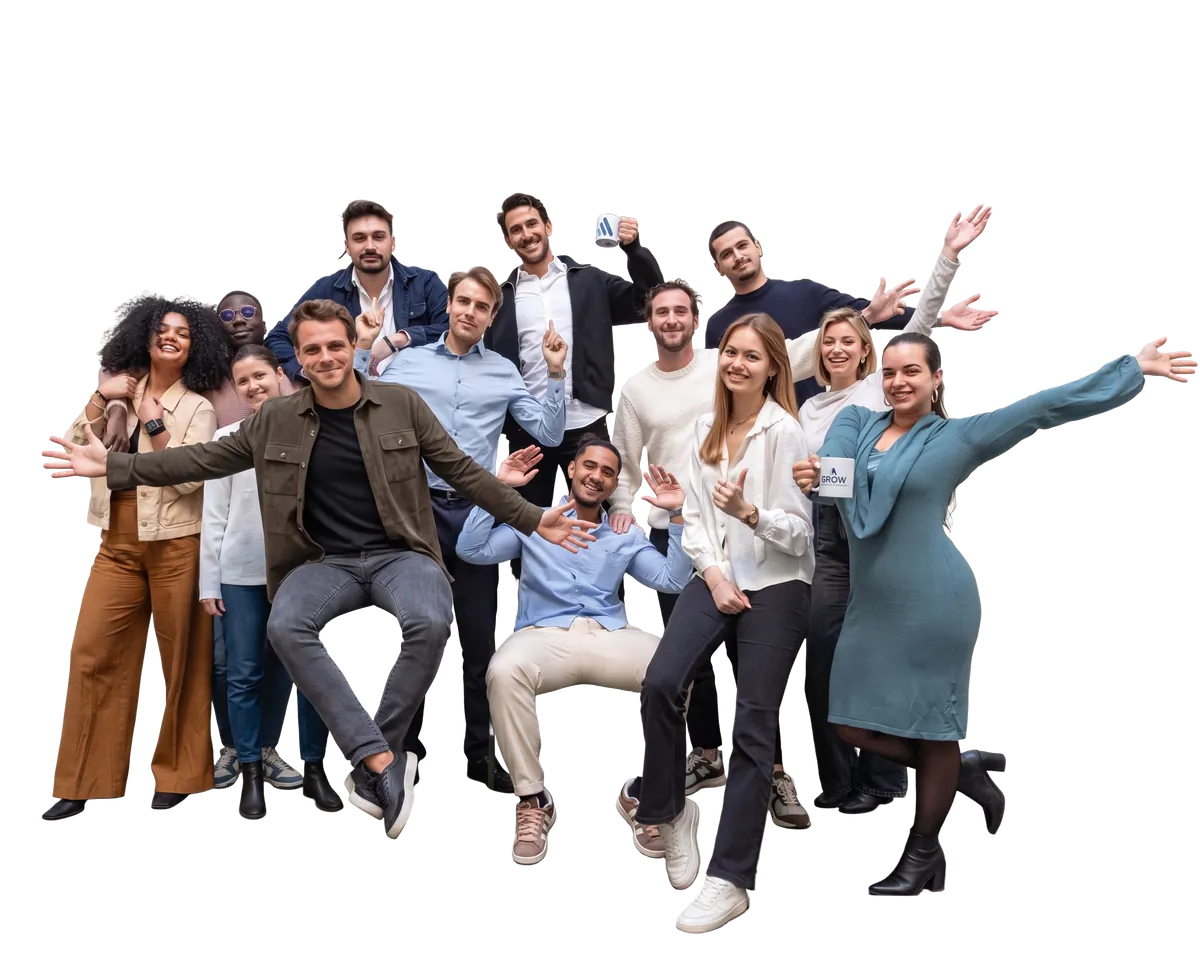 L'équipe GROW d'experts en prospection commerciale B2B